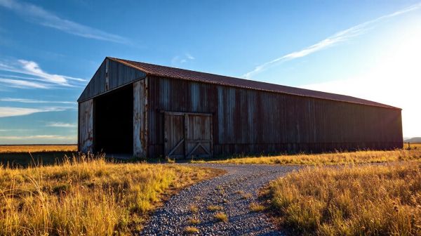 Options durables pour la sécurité et l'isolation d'un hangar