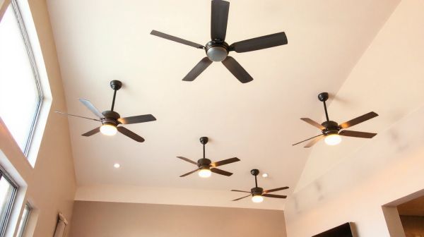 Top 5 des ventilateurs de plafond à 5 pales pour un confort optimal